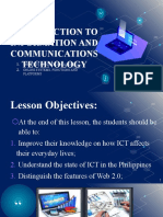 Introduction To Information and Communications Technology