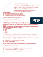 Análisis Estructural de Una Composición Poética