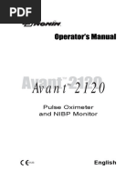 Avant 2120: Operator's Manual