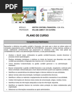 02 Plano de Curso - GESTÃO CONTÁBIL E FINANCEIRA - William James PDF