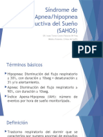 Síndrome de Apnea Obstructiva Del Sueño (SAOS)