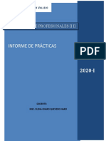 Informe de Practicas Ii Ing. Civil - Instalacíon de Buzones de Agua