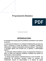 Programacion Dinamica Deterministica 