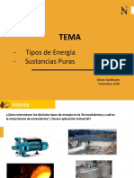 Sesión 02. - Tipos de Energía-Sustancias Puras