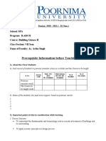 2 - SPA-Prerequisite Information Before Teaching (PIT)