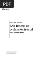 FAB-Batería de Evaluacion Frontal