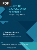 Taller de Microcuento