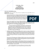 Talactac, Aira Rowena A. 2017400080 Transport Law 2B 1 of 5: Transportation Laws