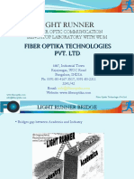 LightRunner - A Fiber Optic Communication Benchtop Laboratory With WDM PDF