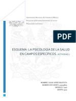 La Psicología de La Salud en Campos Específicos