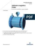 Sistema de Caudalímetro Magnético