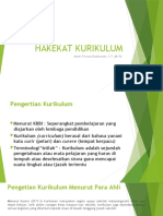 Hakikat Kurikulum