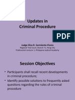 Updates Criminal Procedure-LR 4-11-19