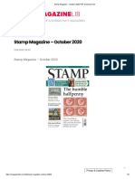 Stamp Magazine - October 2020 PDF Download Free PDF