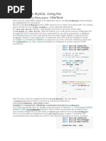 Drivermanager: Connecting To Mysql Using The JDBC Interface