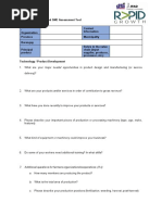 Farmer Organization and SME Assessment Tool