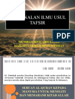 Pengenalan Usul Tafsir