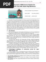 Development of Mill-Burner System For Low-Rank Coal With Super-High Moisture