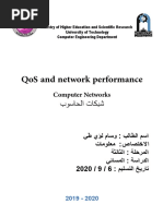 Qos and Network Performance: Computer Networks