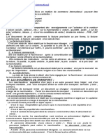 Les Documents Du Commerce International