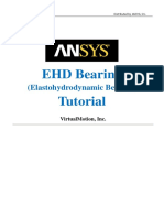 ANSYS Motion 2019 R3 EHD Bearing Tutorial