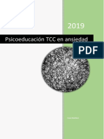 Guía de Psicoeducación en Trastornos de Ansiedad PDF