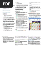 Cloudspire - Quick Rule Reference Guide - v.1.4