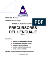 Precursores Del Lenguaje