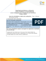 Guía de Actividades y Rúbrica de Evaluación - Fase 2 - Manual de Procesos de Paz