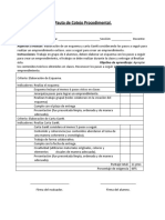 Pauta de Cotejo Ejemplo 2