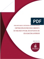 Instructivo Rvoe 2017 PDF