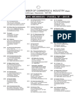 Voters List-Life Members - Panel D' - 2018: Vijayawada Chamber of Commerce & Industry