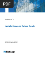 Installation and Setup Guide: Simulate ONTAP 9.7