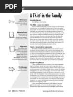 A Thief in The Family: Lesson Twelve