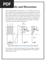 Results and Discussion:: Figure 1 (Steel Reinforced Concrete Beam Strain and Stress Diagram)