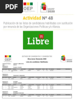 Lista de Libre 21