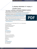 Gold Nanoparticle Mediated Multi-Modal CT Imaging of Hsp70 Membrane Positive Tumors