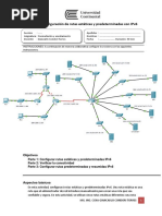 2 Configuración de Rutas Estaticas y Predeterminadas Ipv6 PDF