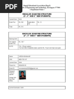 Regular: Exam Fee Structure (2, 4 and 6 Sem Students)