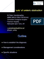 The 'Ins' and 'Outs' of Ureteric Obstruction