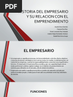 HISTORIA DEL EMPRESARIO Diapos