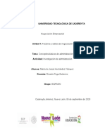 Actividad 1 - Negociación Empresarial