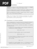 Cálculo Integral La Integral Indefinida y Métodos ... - (Cálculo Integral La Integral Indefinida y Métodos de Integración)