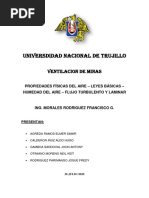 Informe - Propiedades Físicas Del Aire - Leyes Basicas - PDF