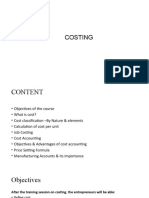 Costing Presentation