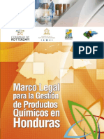 UNEP FAO RC LegalFramework Chemicals Honduras - SP