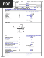 #REF! #REF!: Ref: Procedure No. 3-4 Pg. No. 169, Pressure Vessel Design Manual by Dennis Moss, 4th Edition