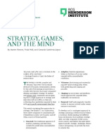 Strategy, Games, and The Mind: by Martin Reeves, Frida Polli, and Gerardo Gutiérrez-López