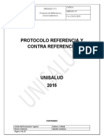 Protocolo de Referencia y Contrareferencia