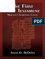 BeDuhn J.D. - The First New Testament. Marcion's Scriptural Canon PDF